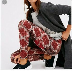 Free people Byzantine sweater legging